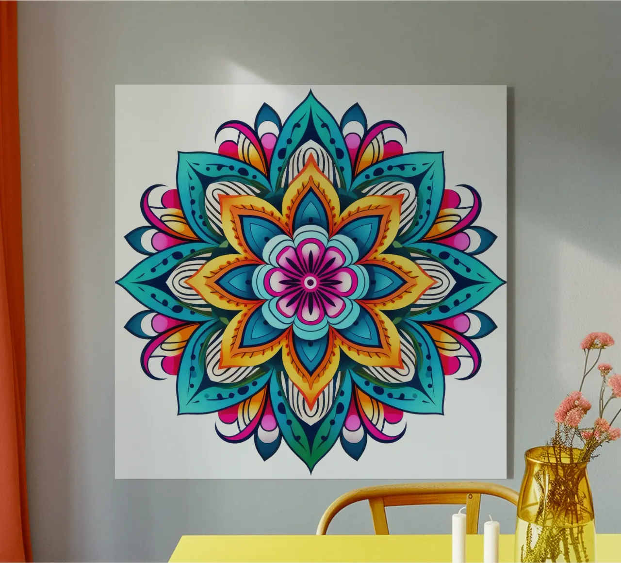 Mandala Vibrance plexiglass da Spiritual Touch