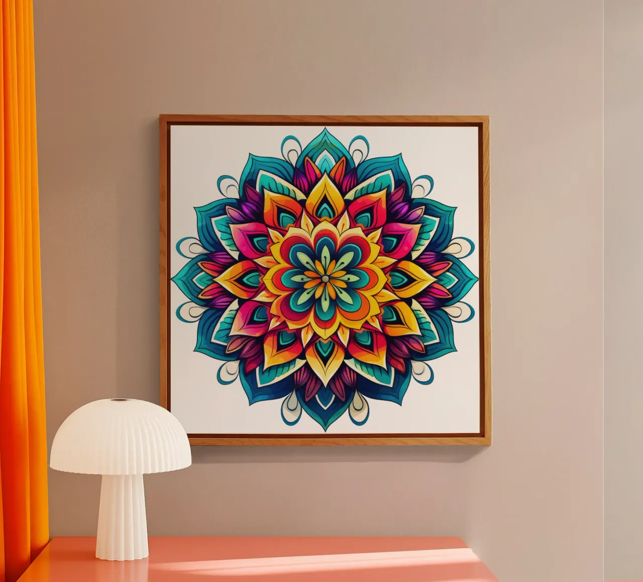 Mandala Vibrance plexiglass da Spiritual Touch