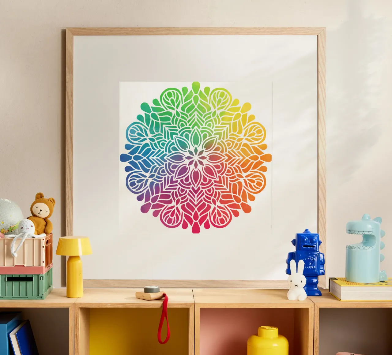 Mandala arcobaleno carta hahnemühle da Spiritual Touch