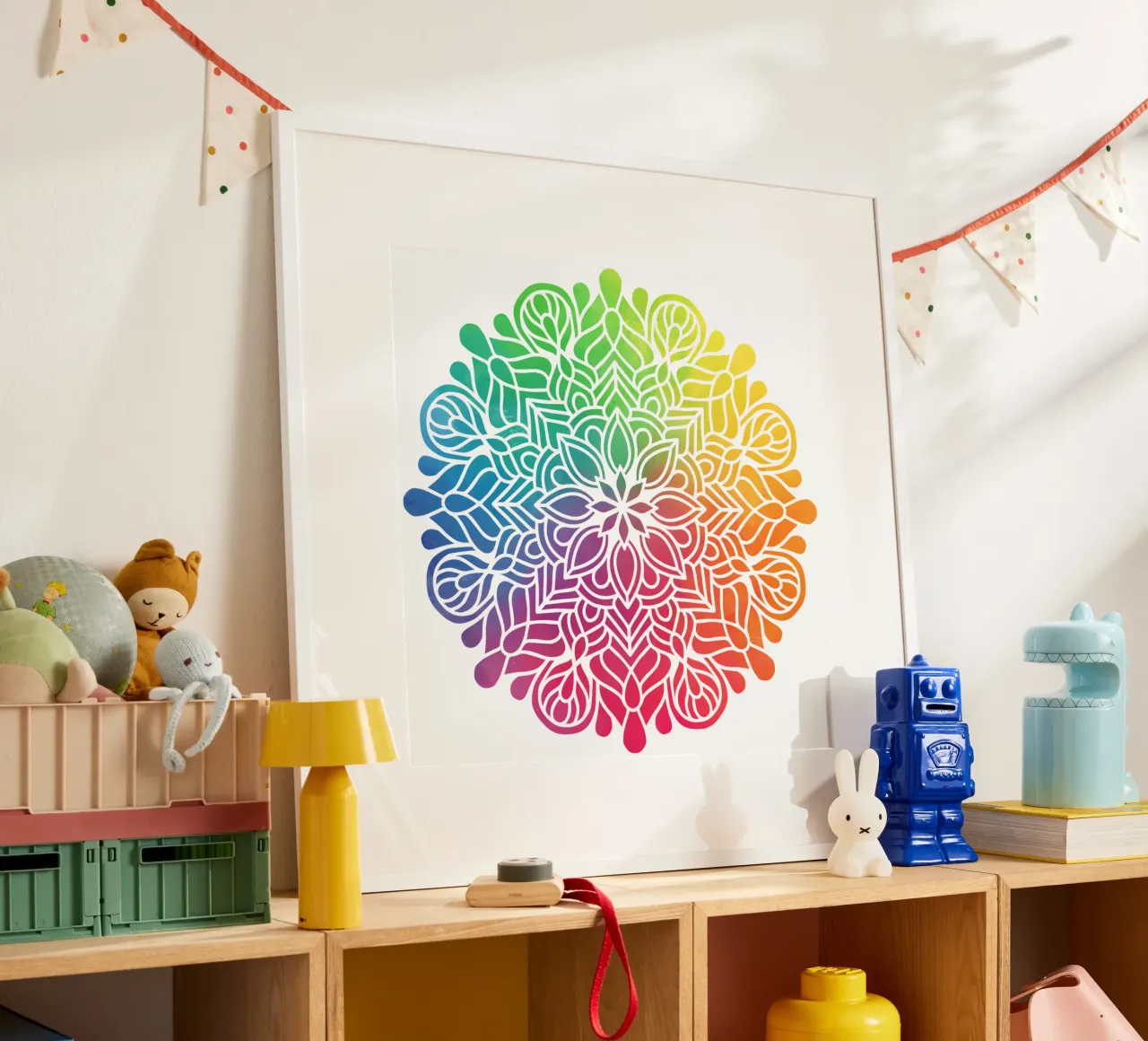 Mandala arcobaleno carta hahnemühle da Spiritual Touch
