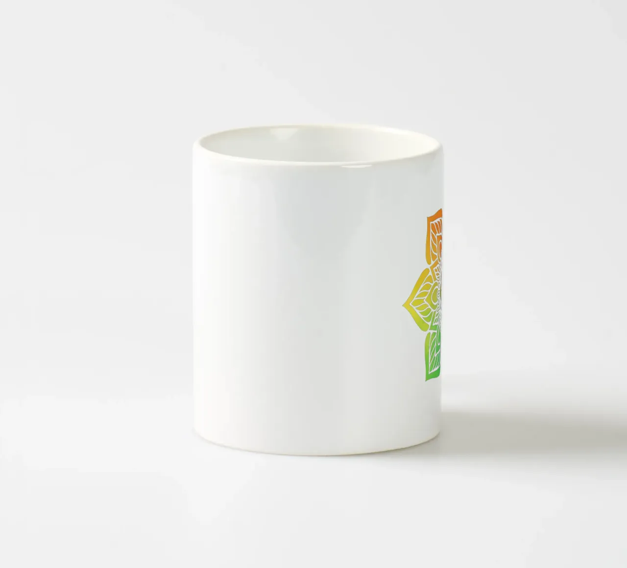Mandala arcobaleno tazza in ceramica da Spiritual Touch