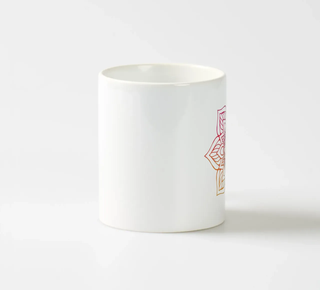 Mandala arcobaleno tazza in ceramica da Spiritual Touch