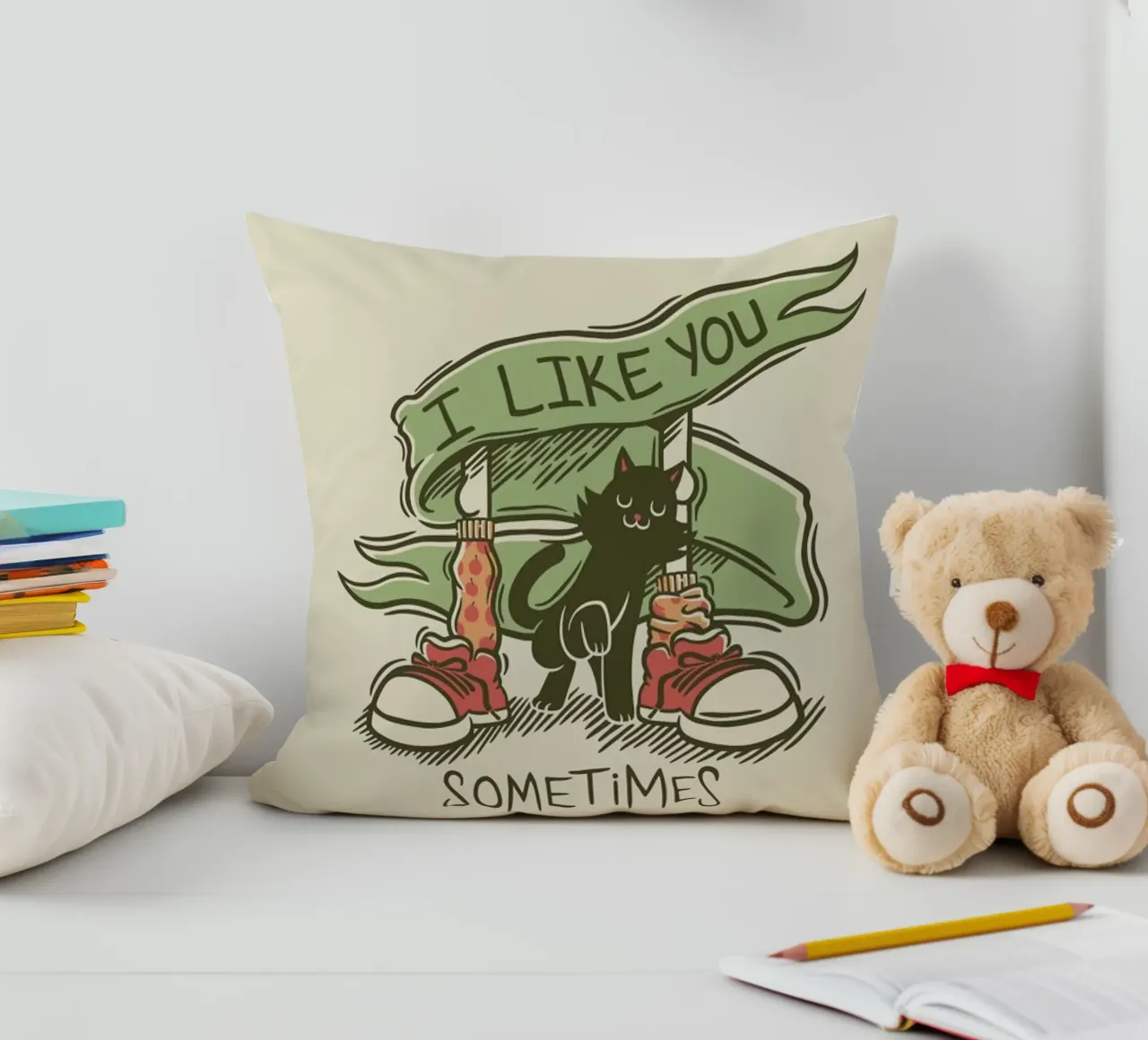 I Like You cuscino da Tobe Fonseca