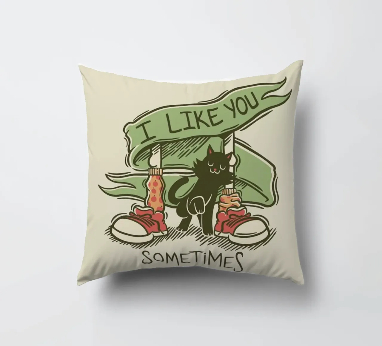 I Like You cuscino da Tobe Fonseca