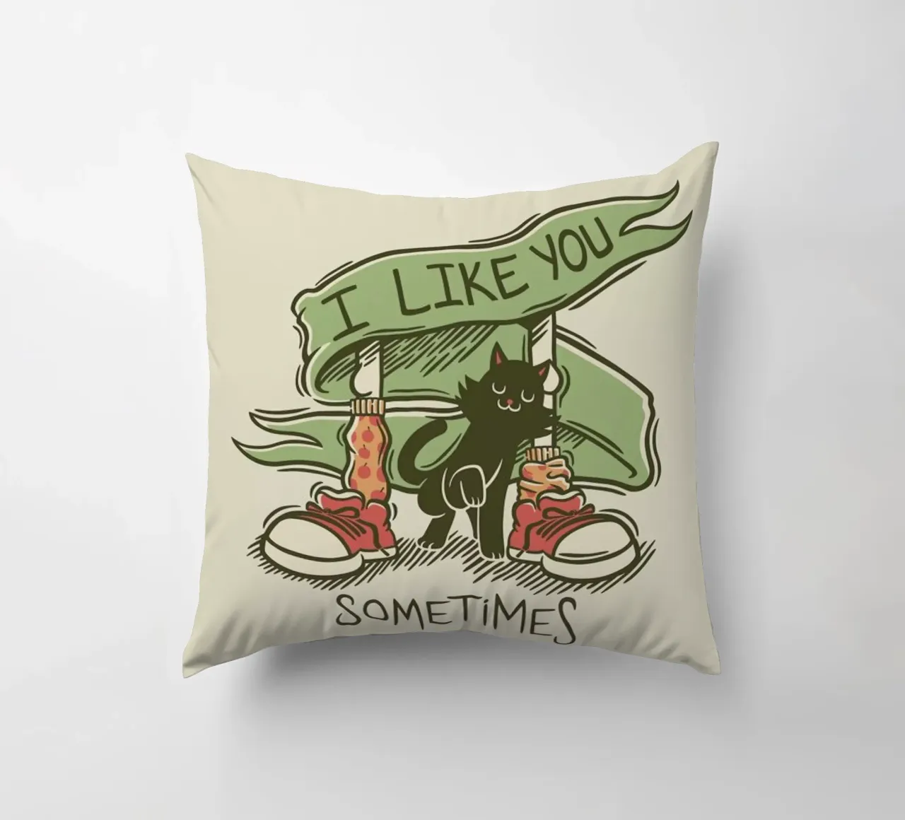 I Like You cuscino da Tobe Fonseca