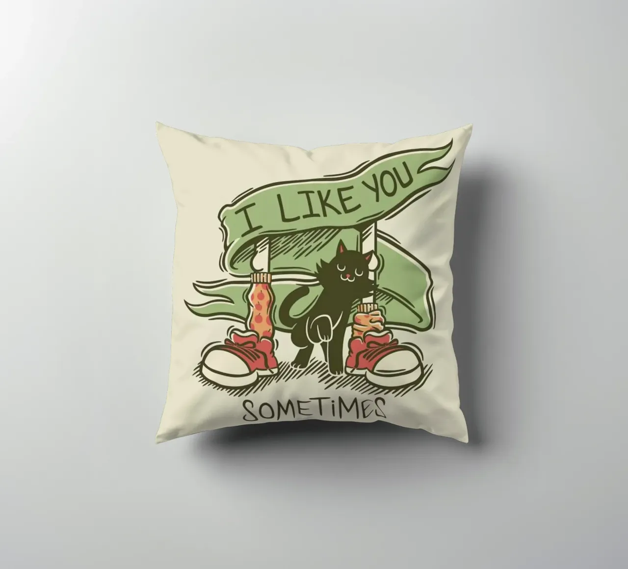 I Like You cuscino da Tobe Fonseca