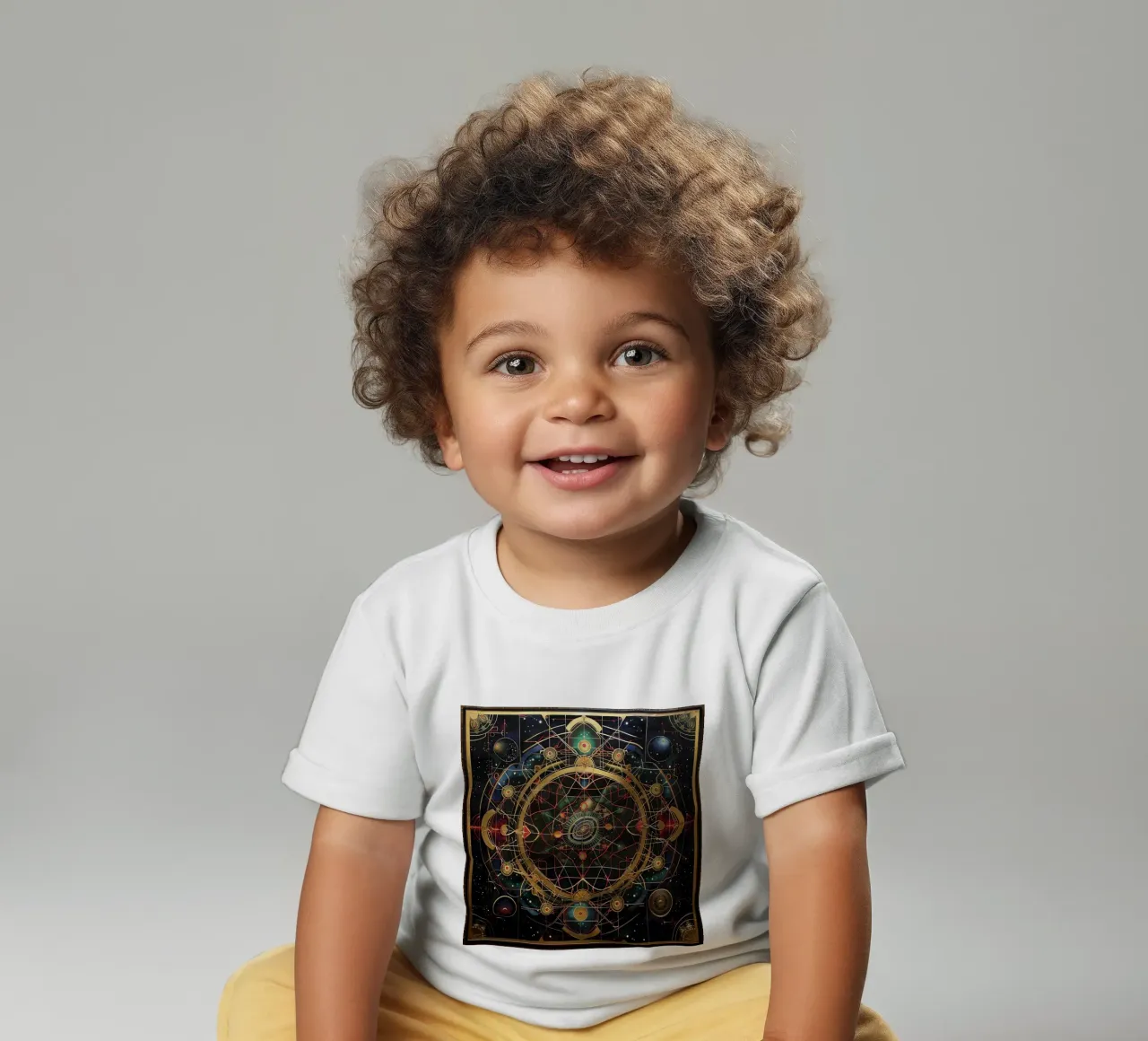 Mandala sagrado camiseta de bebé de Spiritual Touch