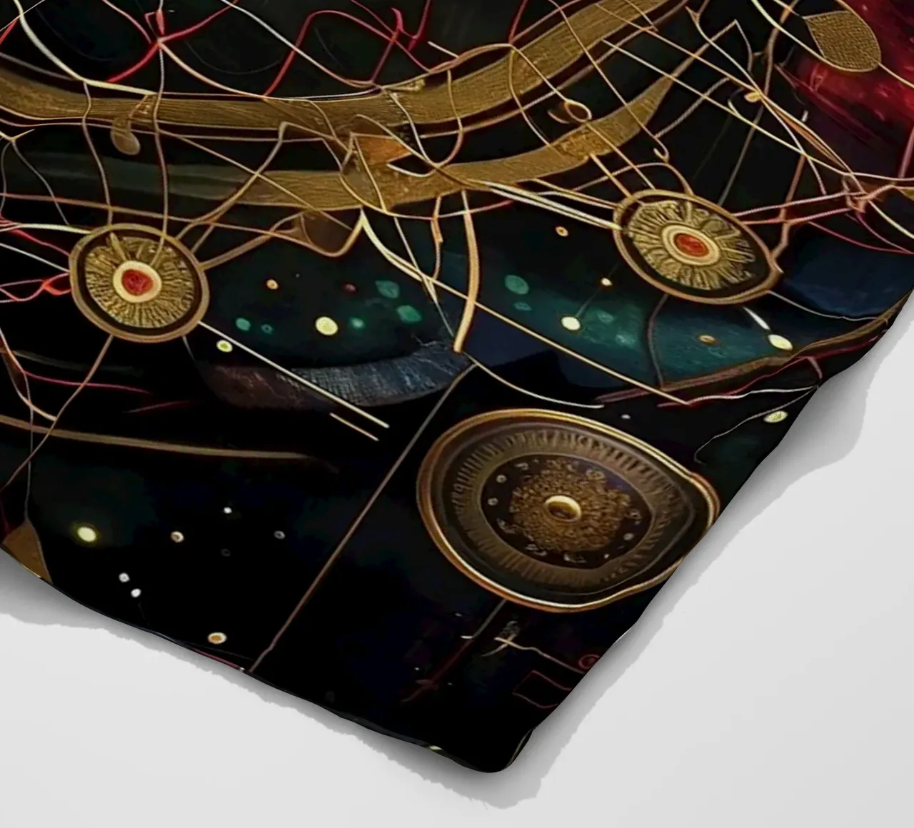 Mandala sacro coperta in pile da Spiritual Touch