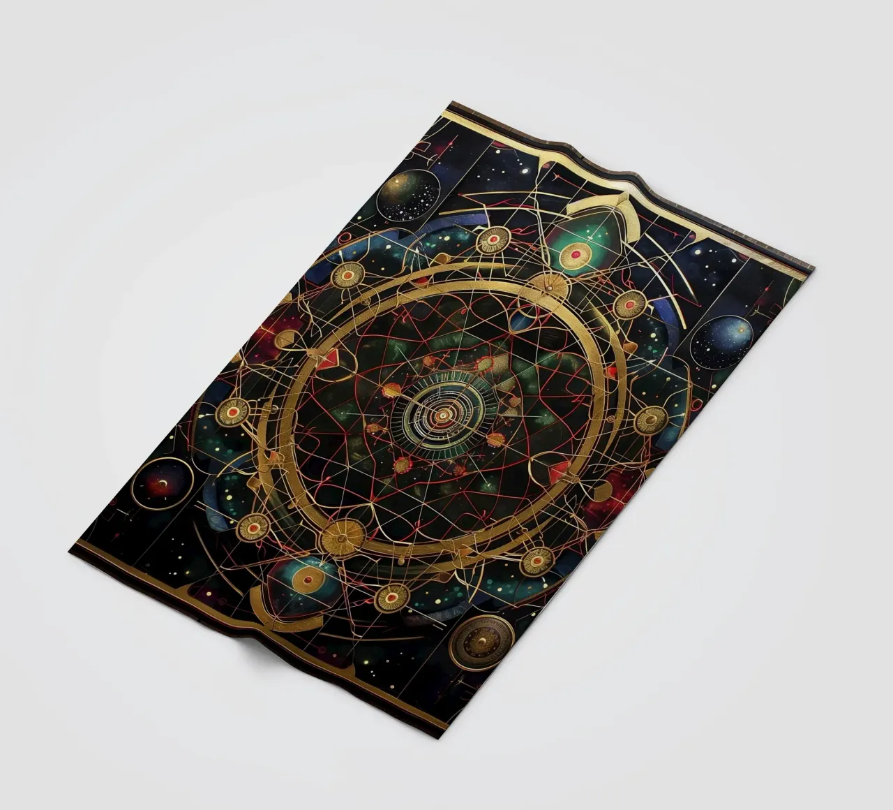 Mandala sacro coperta in pile da Spiritual Touch