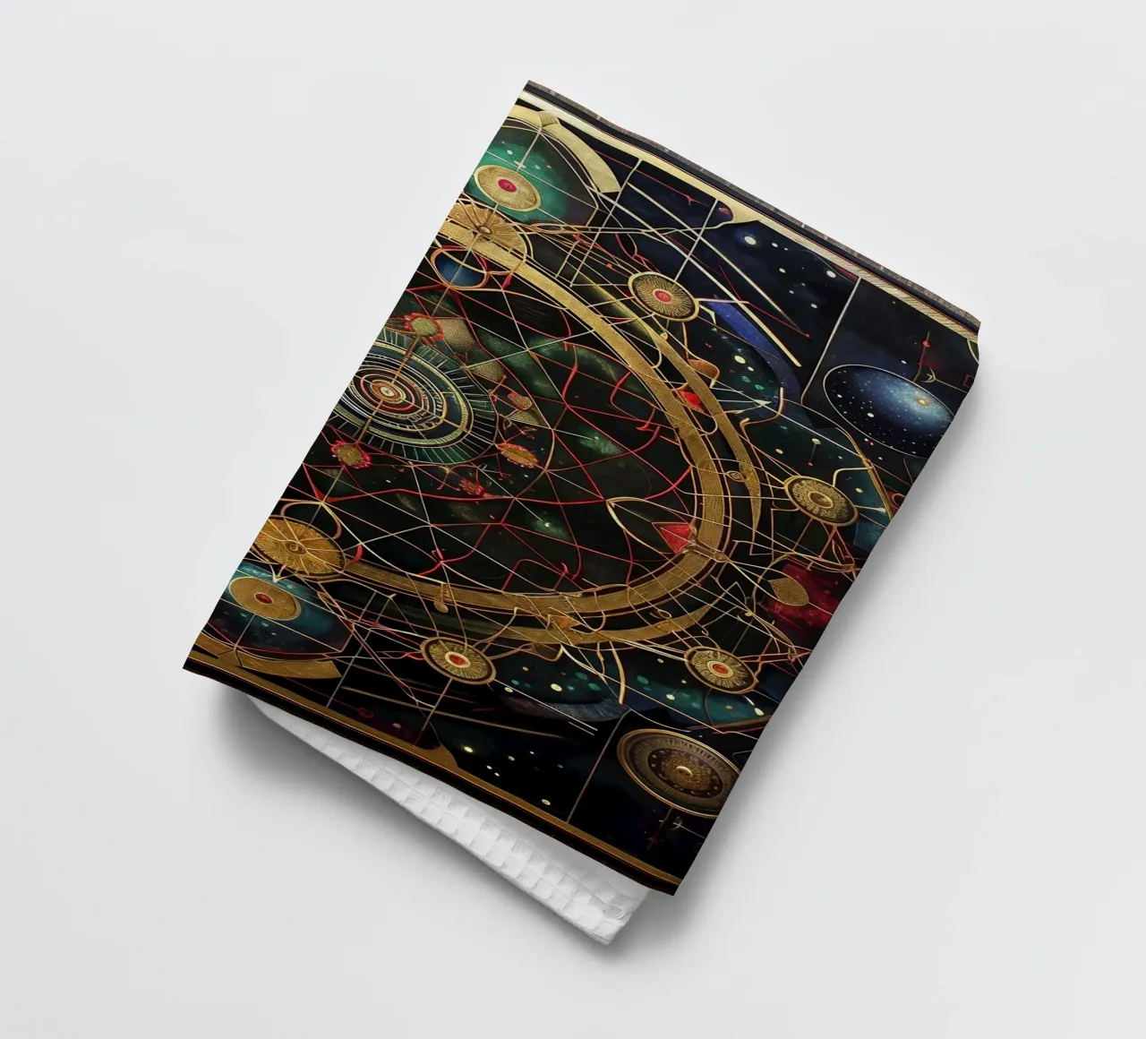Sacred Mandala tea towel by Spiritual Touch