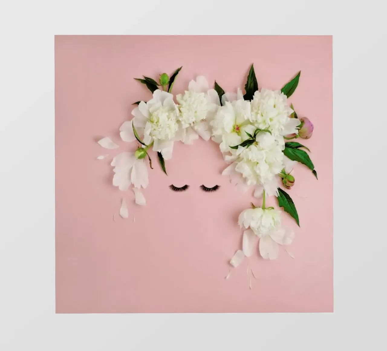 Peony Face telo in pvc da Juj Winn