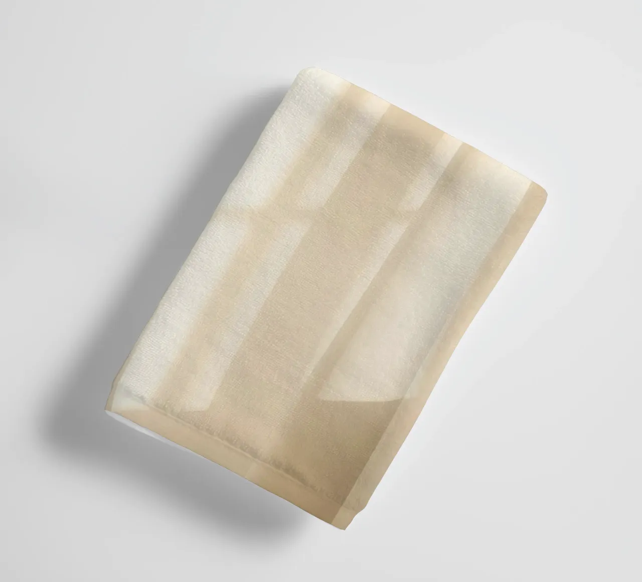 Soft light filtering through sheer curtains towel by DesignDoodle