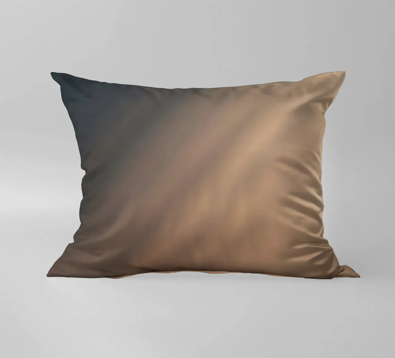 Fond dégradé doux avec des motifs lumineux abstraits coussin de DesignDoodle