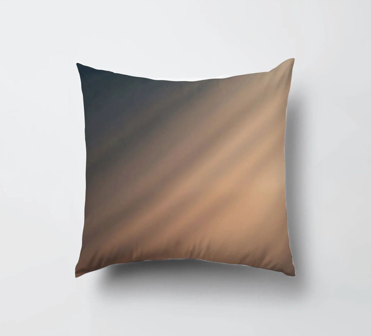 Soft gradient background with abstract light patterns decorative cushion by DesignDoodle