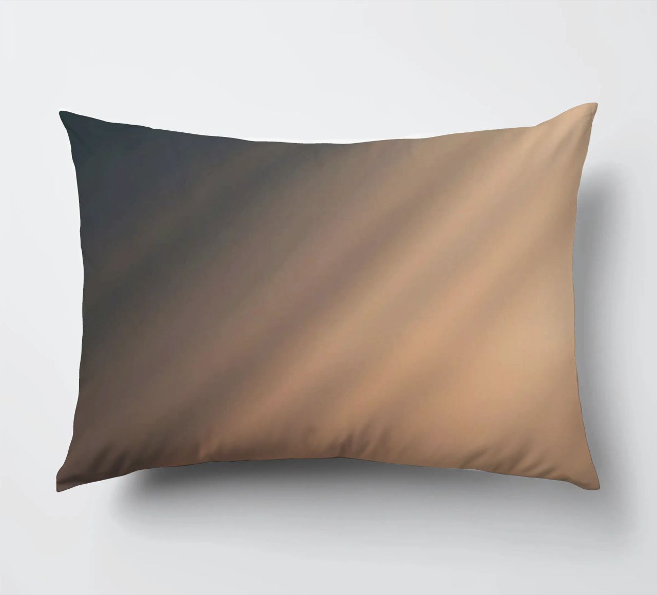 Soft gradient background with abstract light patterns decorative cushion by DesignDoodle