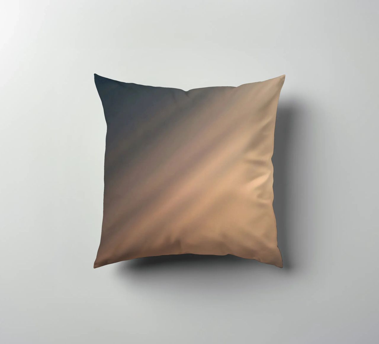 Soft gradient background with abstract light patterns decorative cushion by DesignDoodle