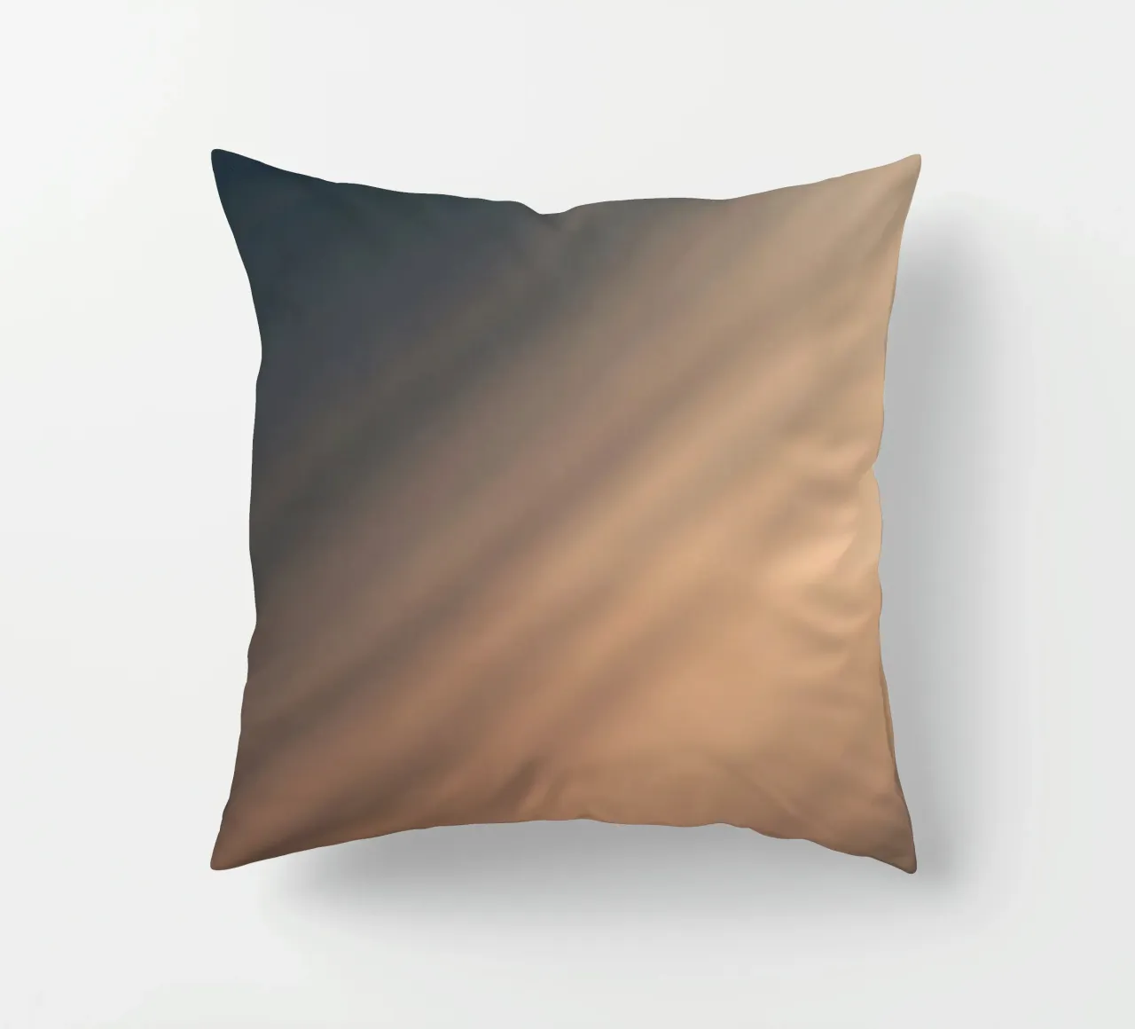 Fond dégradé doux avec des motifs lumineux abstraits coussin de DesignDoodle