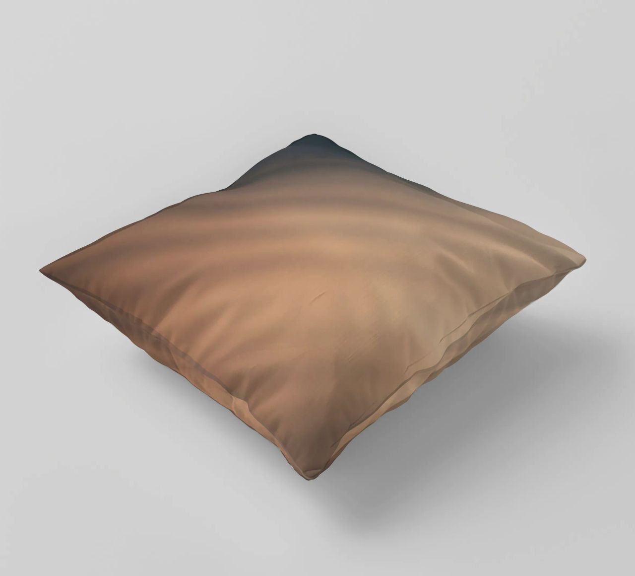 Soft gradient background with abstract light patterns decorative cushion by DesignDoodle