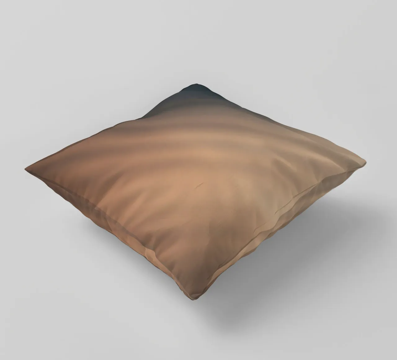 Fond dégradé doux avec des motifs lumineux abstraits coussin de DesignDoodle