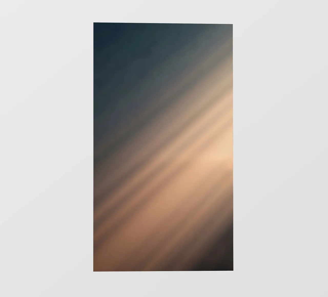 Weicher Farbverlauf im Hintergrund mit abstrakten Lichtmustern Backlit Folie von DesignDoodle