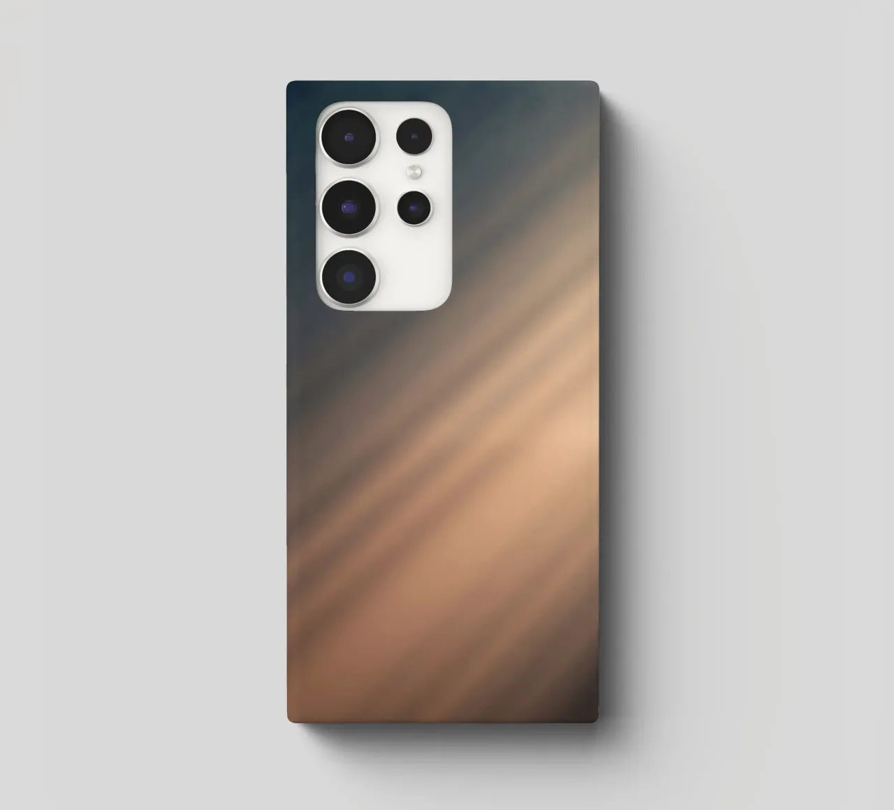 Weicher Farbverlauf im Hintergrund mit abstrakten Lichtmustern Samsung Hülle von DesignDoodle