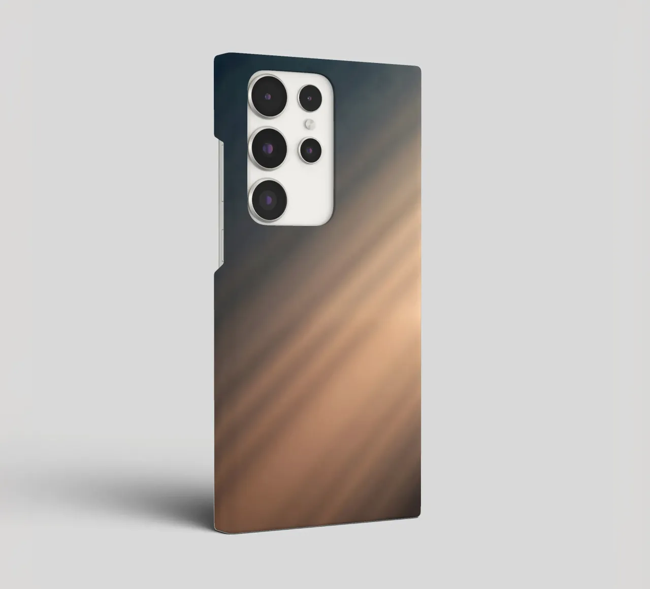 Weicher Farbverlauf im Hintergrund mit abstrakten Lichtmustern Samsung Hülle von DesignDoodle