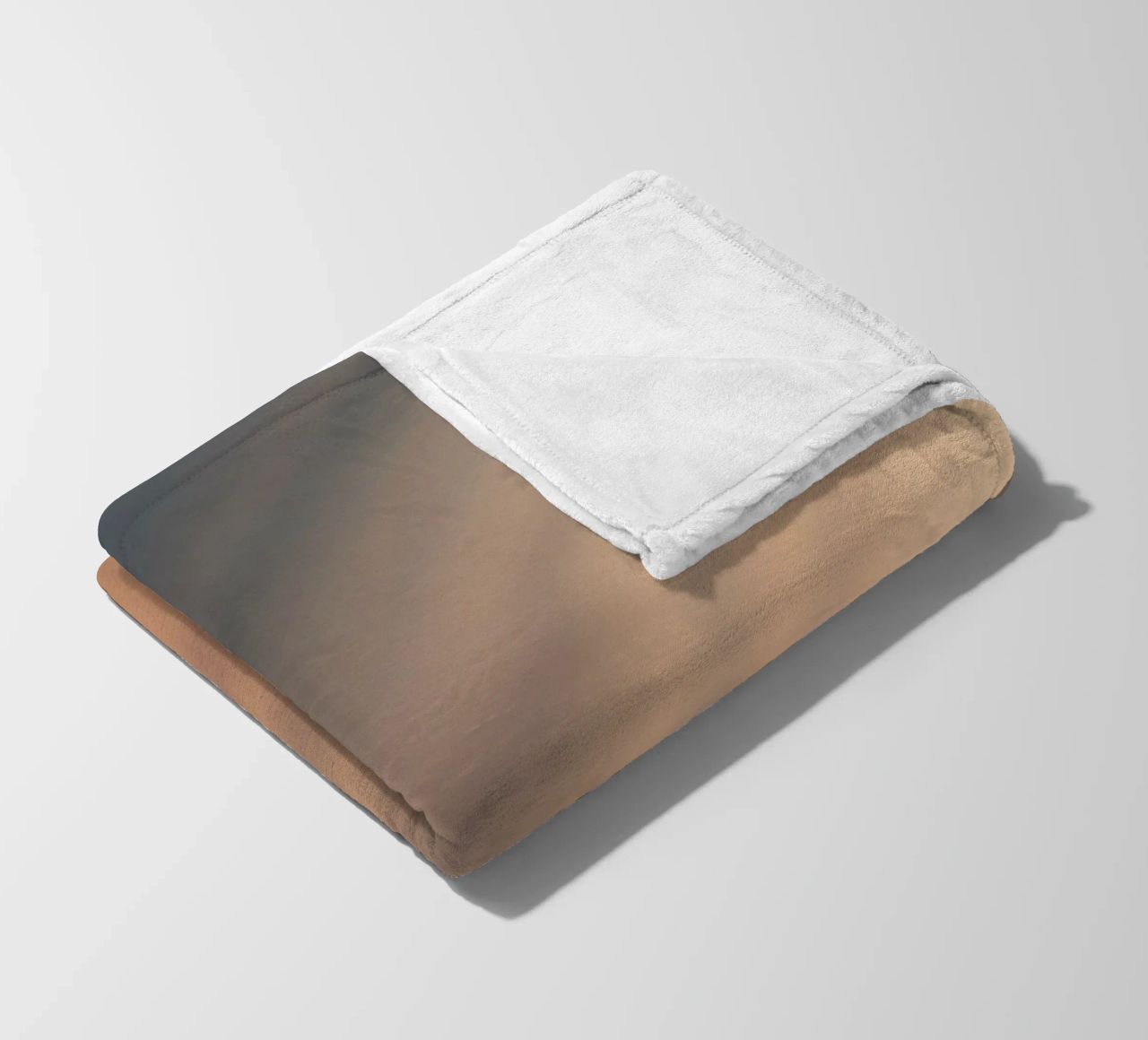 Soft gradient background with abstract light patterns fleece blanket by DesignDoodle