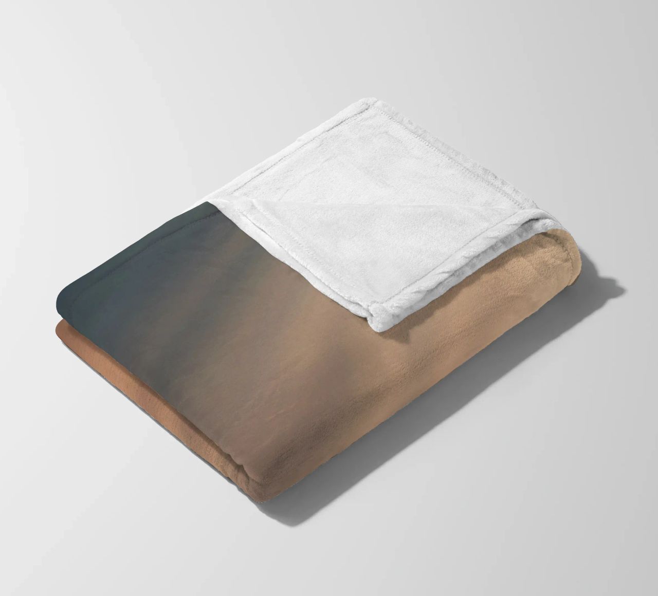 Soft gradient background with abstract light patterns fleece blanket by DesignDoodle