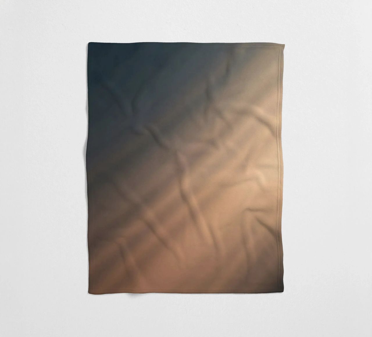 Soft gradient background with abstract light patterns fleece blanket by DesignDoodle