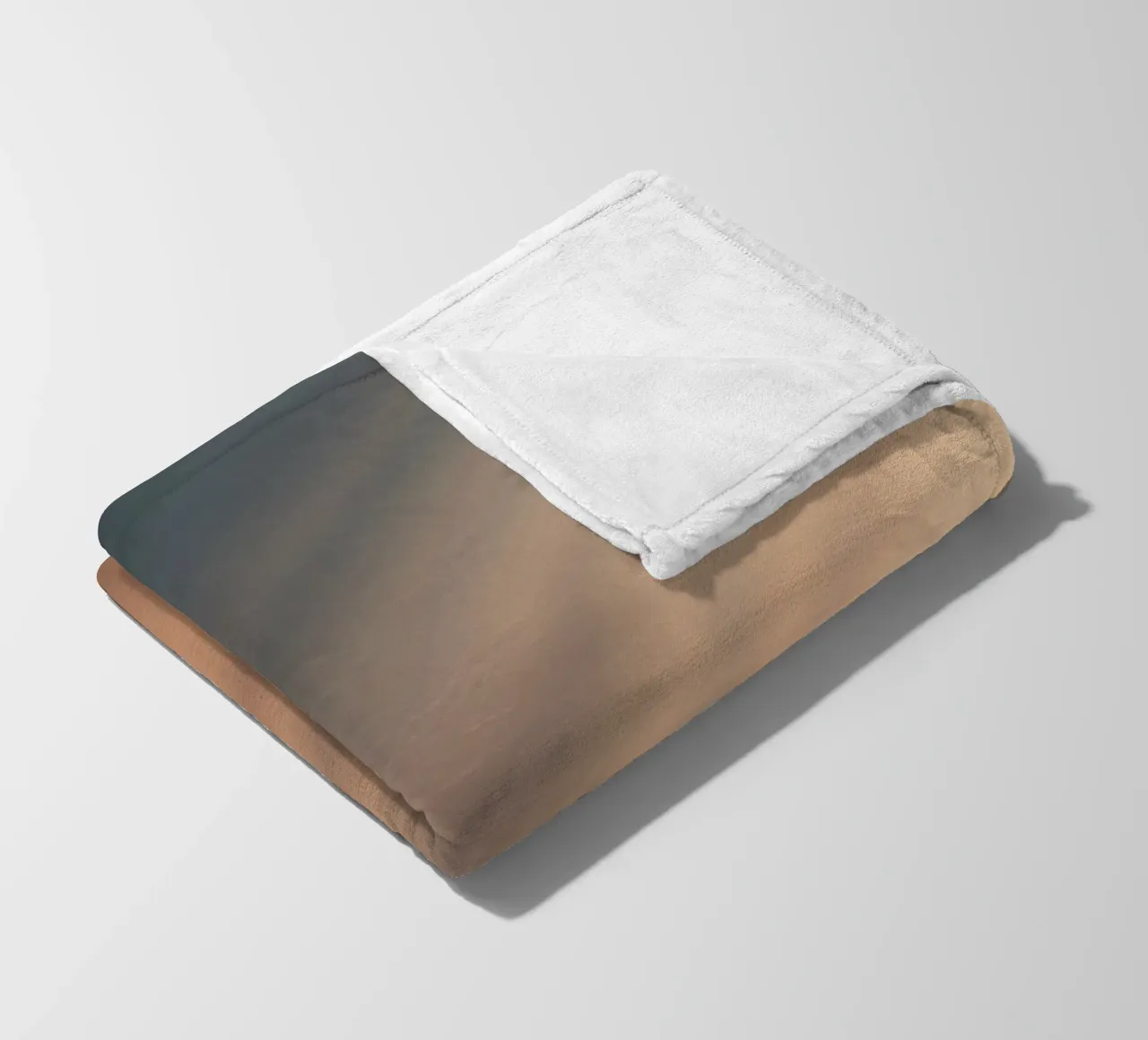 Soft gradient background with abstract light patterns fleece blanket by DesignDoodle