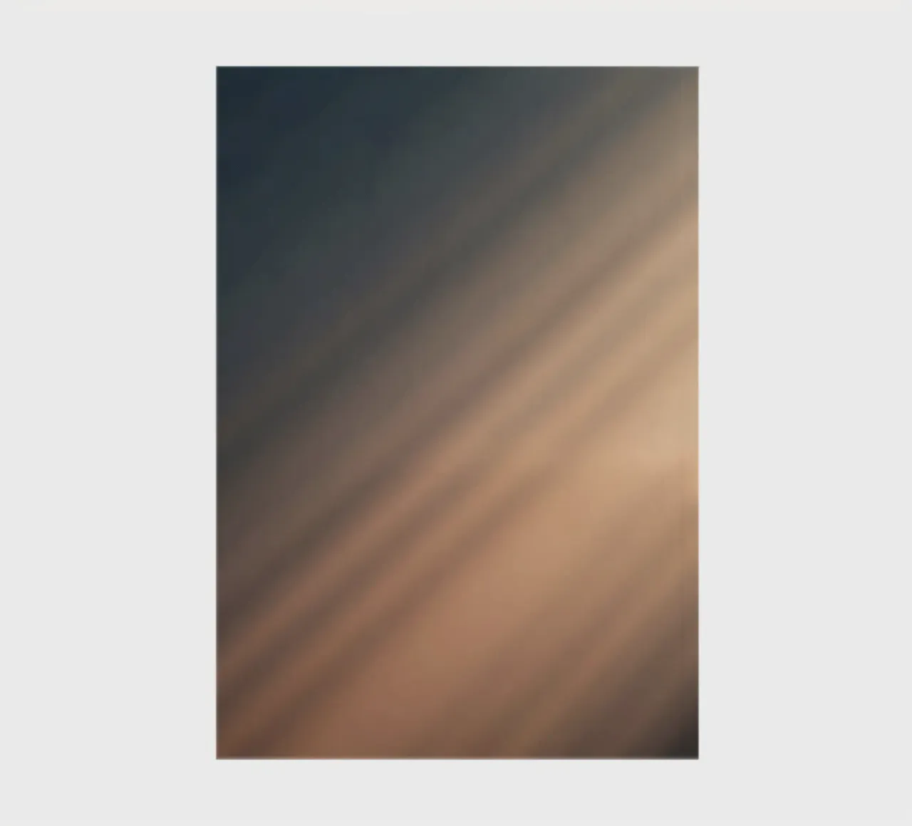 Soft gradient background with abstract light patterns notebook by DesignDoodle