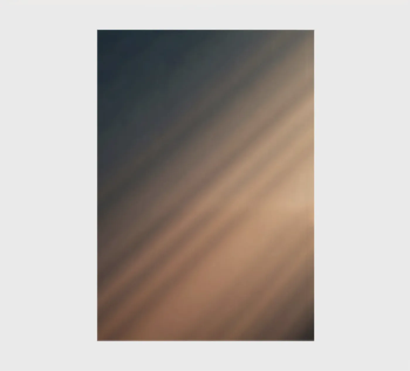 Soft gradient background with abstract light patterns notebook by DesignDoodle