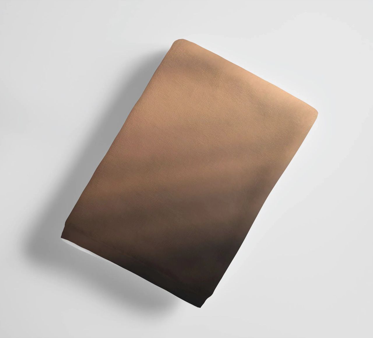 Soft gradient background with abstract light patterns towel by DesignDoodle