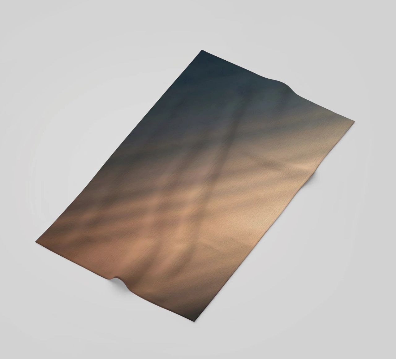 Morbido sfondo sfumato con motivi di luce astratti telo mare da DesignDoodle