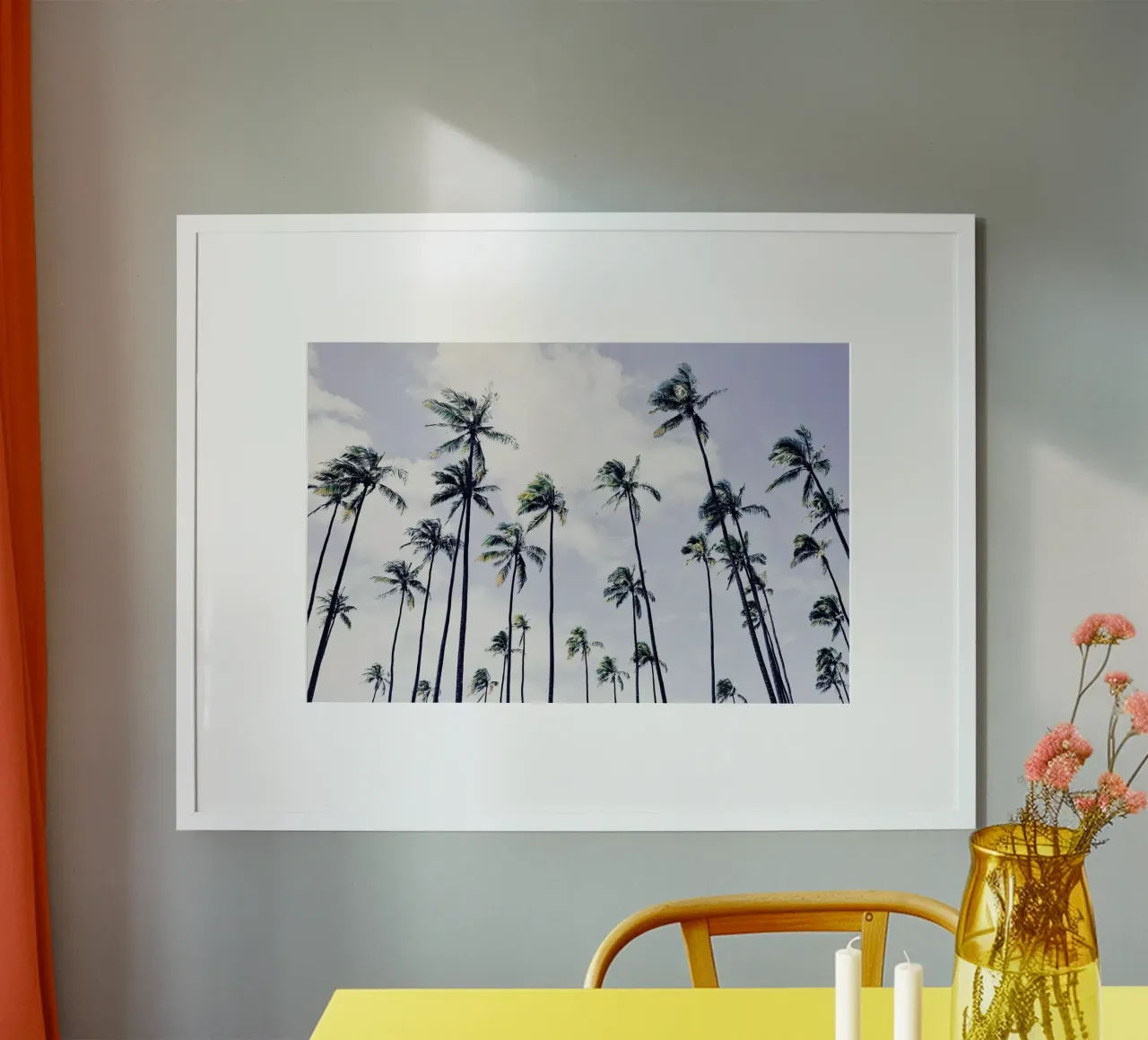 Paradisaic Sky by @WhitneyHolland poster con telaio in alluminio da EyeEm Mobile GmbH