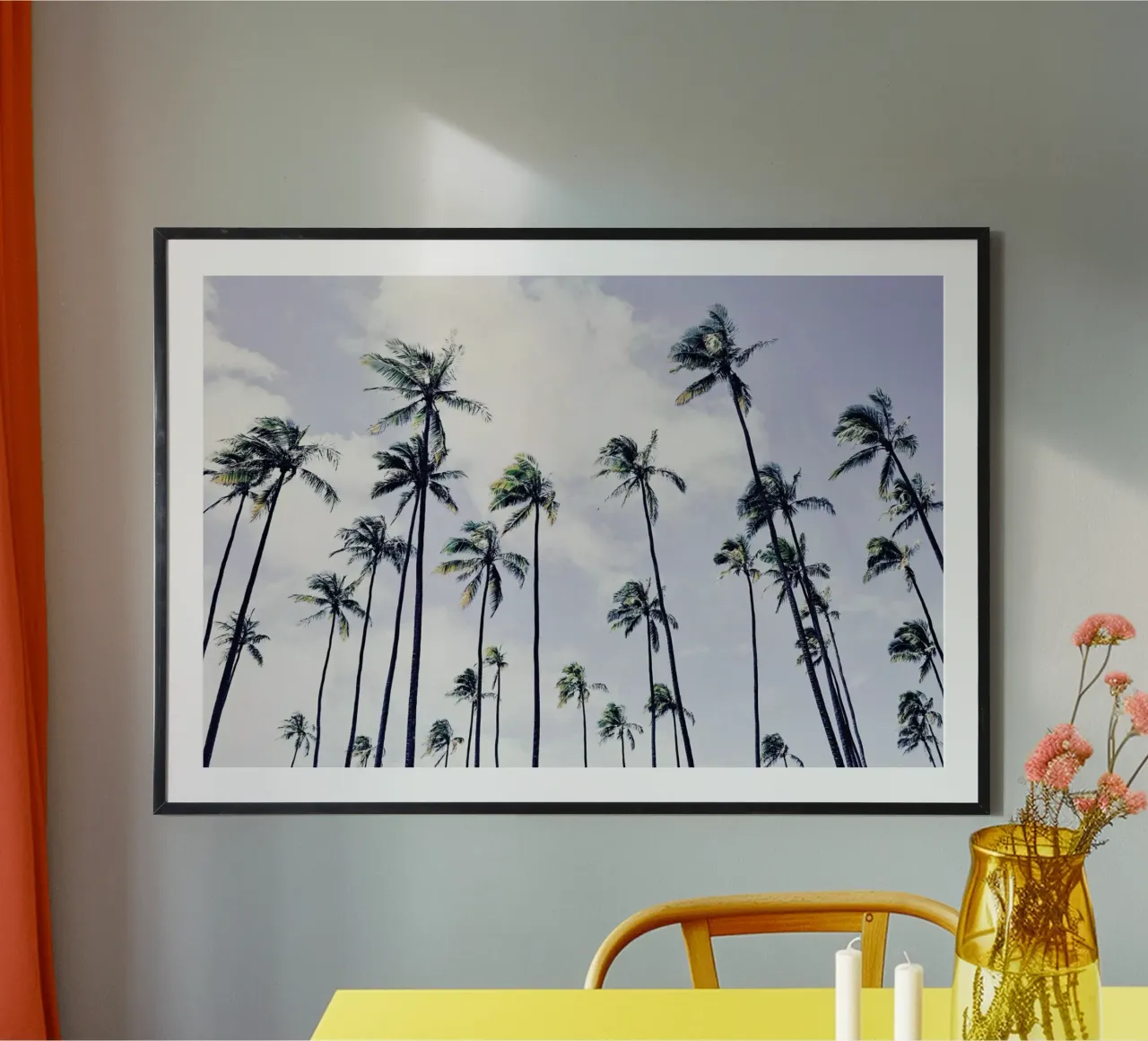 Paradisaic Sky by @WhitneyHolland poster con telaio in alluminio da EyeEm Mobile GmbH