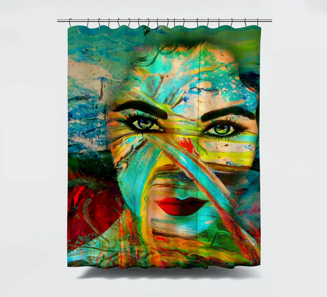 Magie 🔮 shower curtain by Happy 😃 Art 🎨 by Christine Schnoell