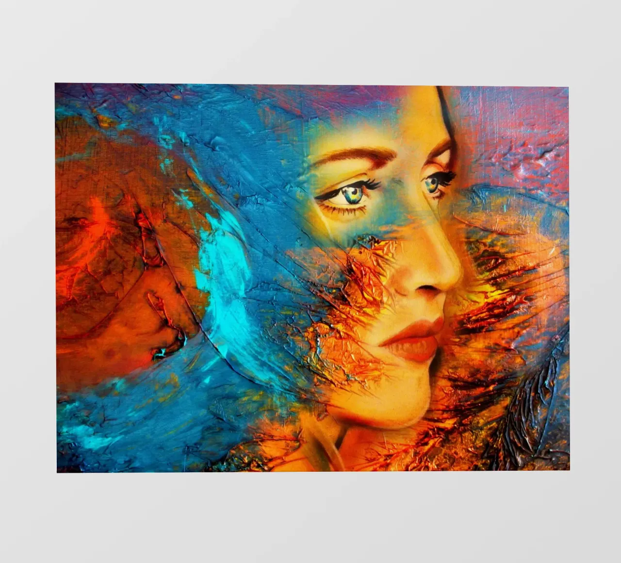 Madre Terra pellicola backlit da Happy 😃 Art 🎨 by Christine Schnoell