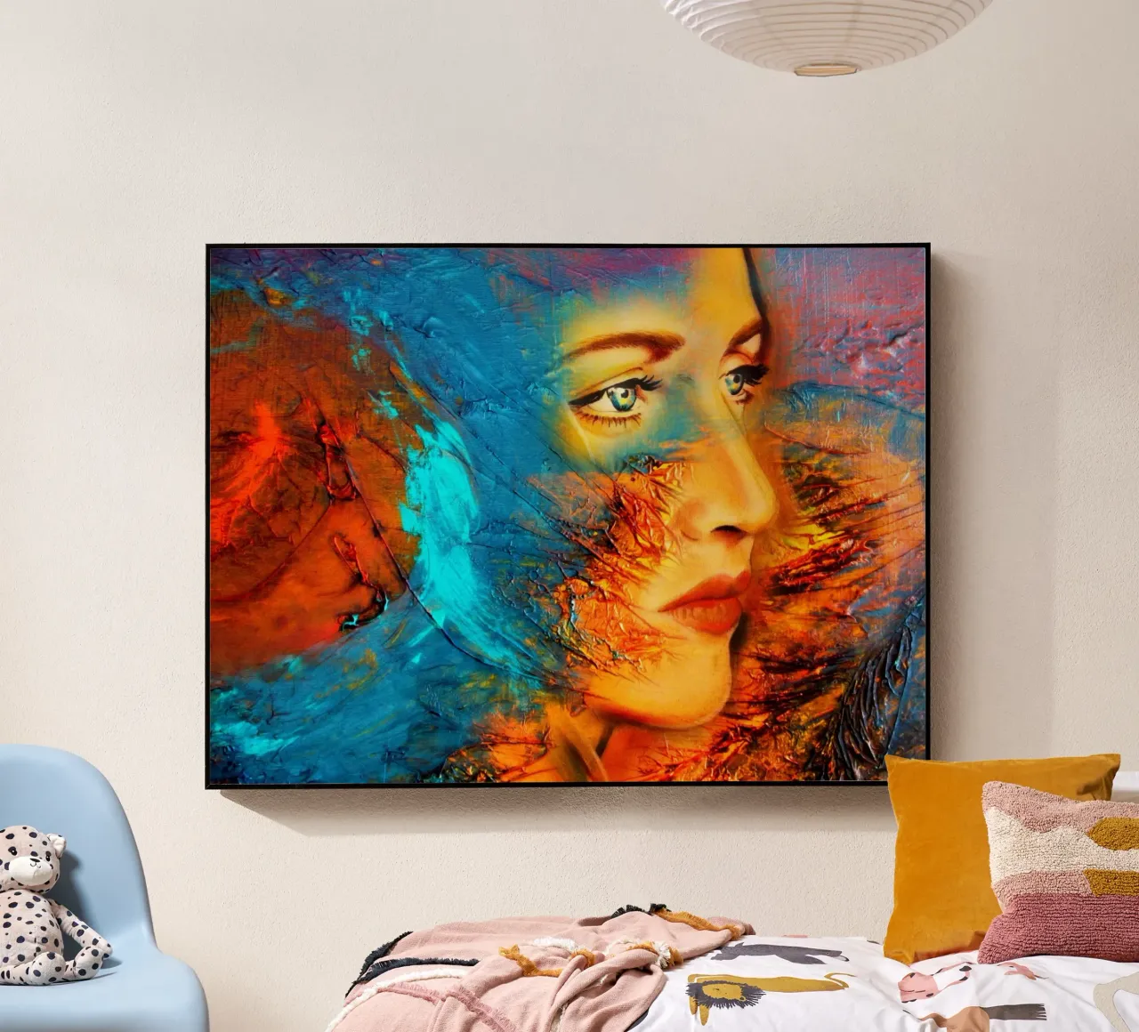 Madre Terra plexiglass da Happy 😃 Art 🎨 by Christine Schnoell
