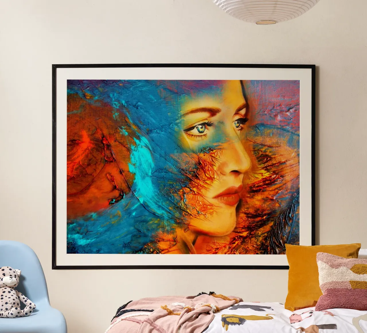 Mutter Erde Hahnemühle von Happy 😃 Art 🎨 by Christine Schnoell