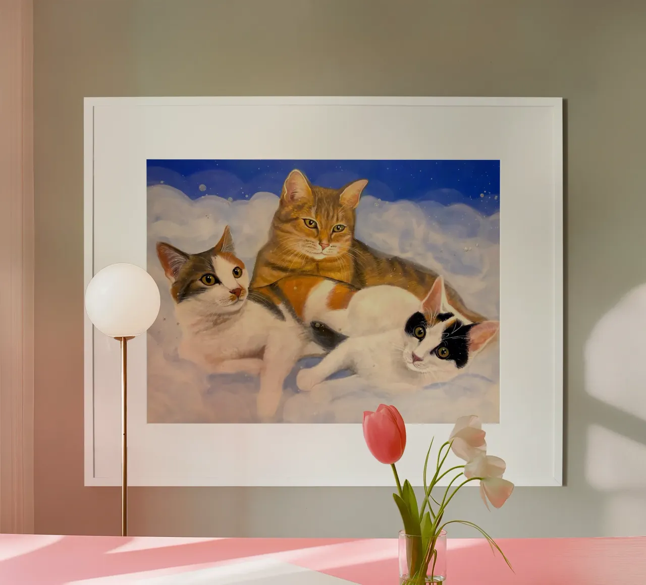 3 simpatici gatti carta hahnemühle da Happy 😃 Art 🎨 by Christine Schnoell