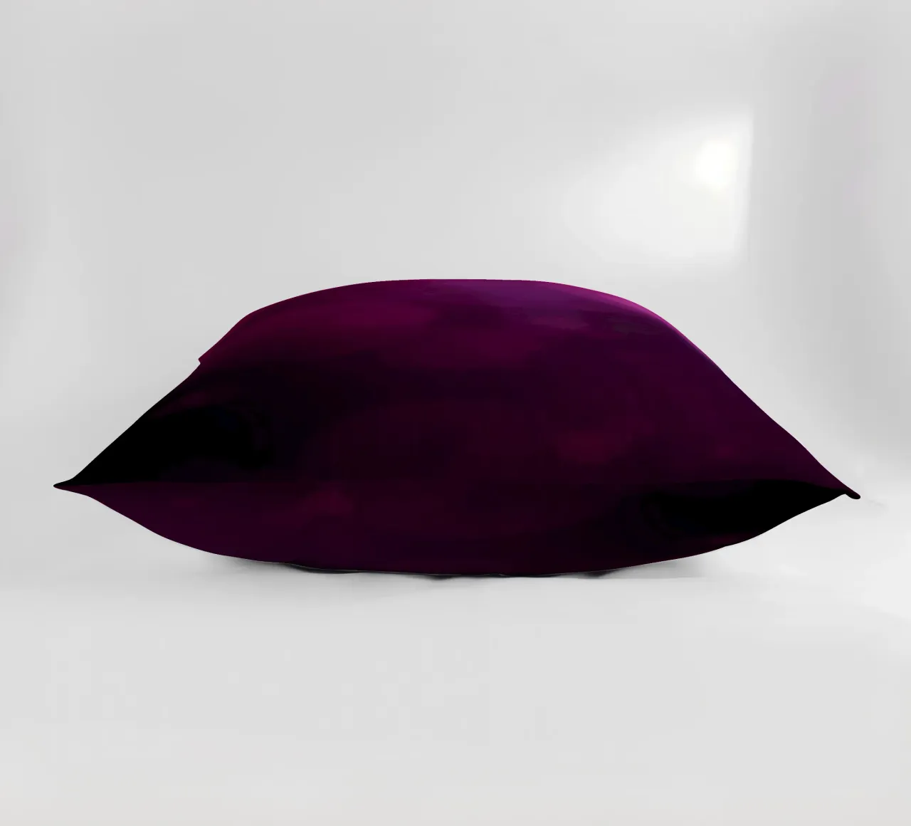 Vibrant abstract design with soft purple and pink bokeh decorative cushion by DesignDoodle