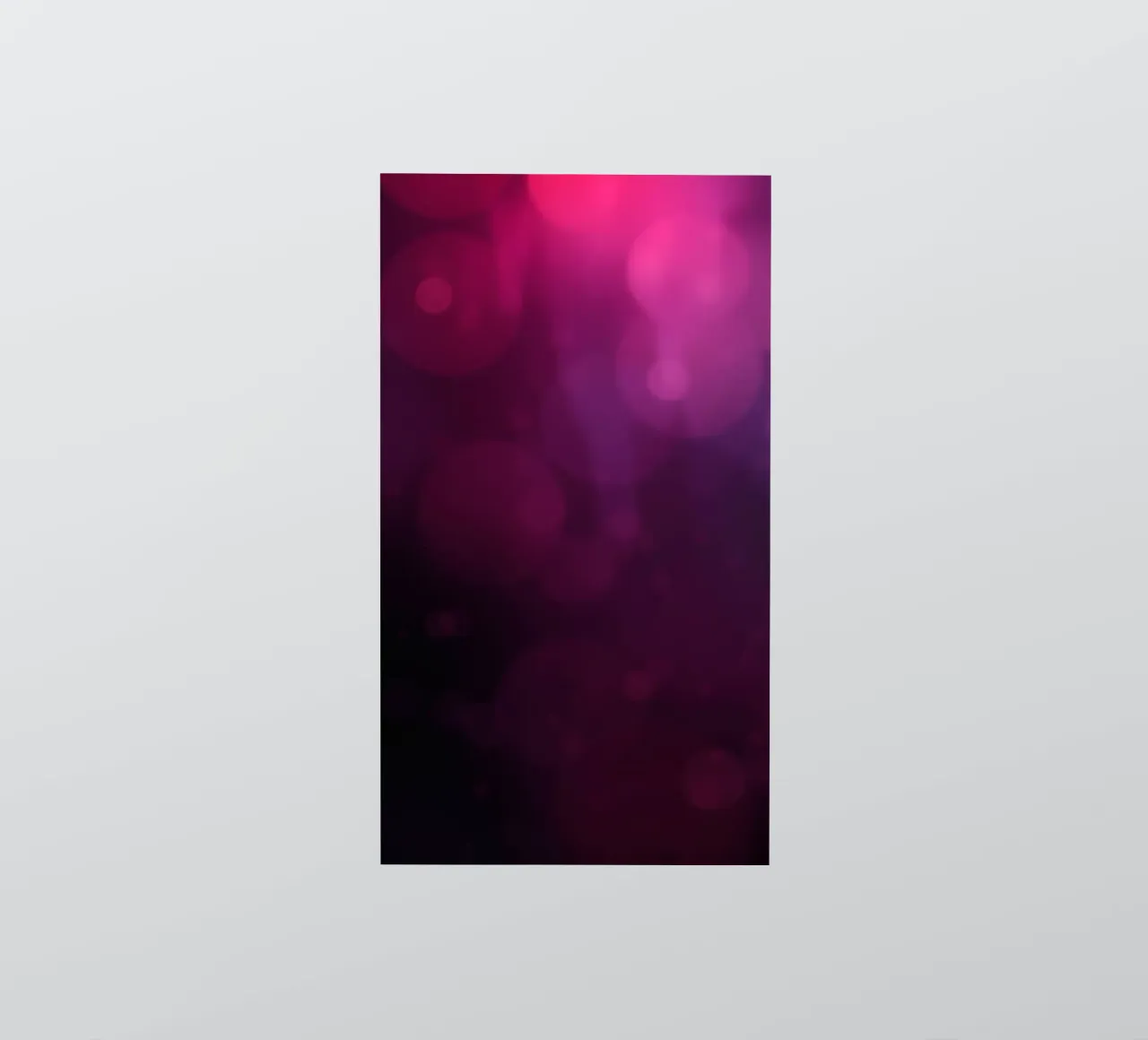 Vibrant abstract design with soft purple and pink bokeh sticker by DesignDoodle