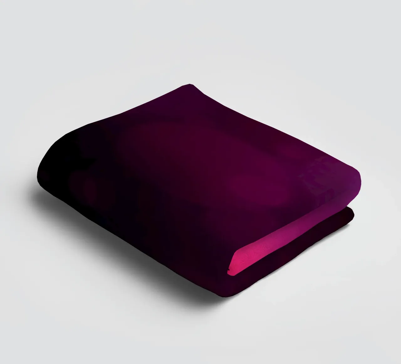 Vibrant abstract design with soft purple and pink bokeh towel by DesignDoodle