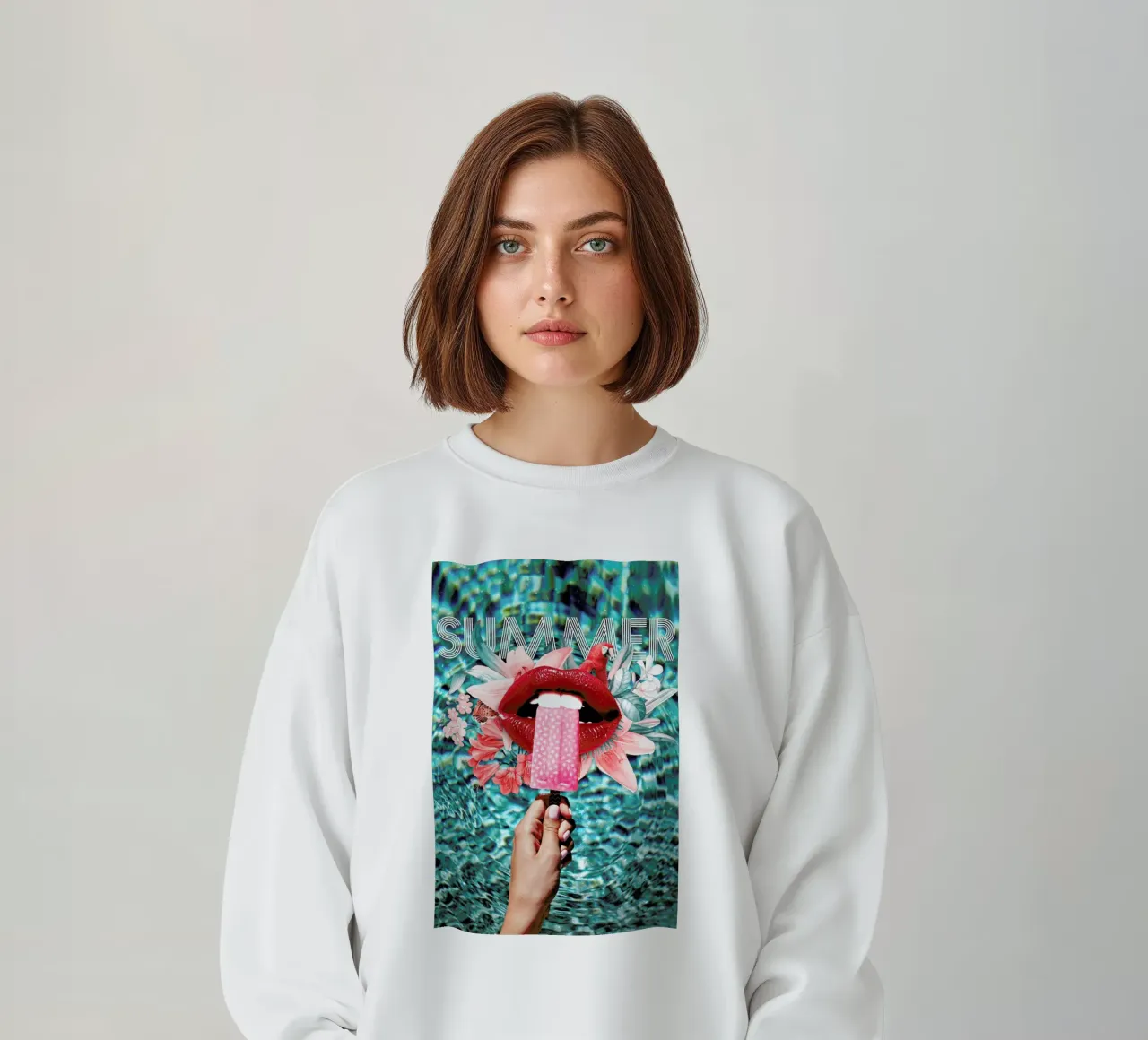 Summer Vibes felpa da Paste in Place