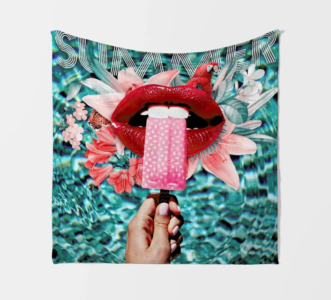 Summer Vibes coperta in pile da Paste in Place