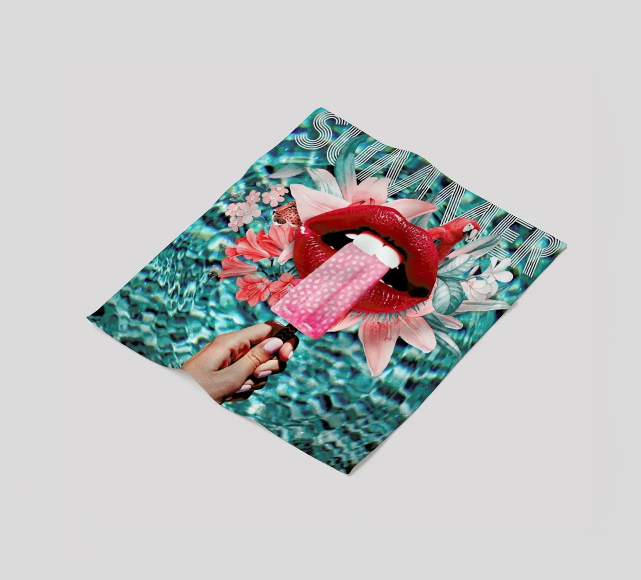 Summer Vibes coperta in pile da Paste in Place