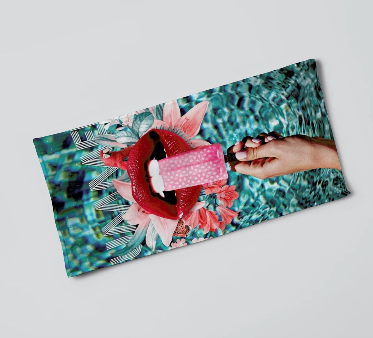 Summer Vibes asciugamano da bagno da Paste in Place