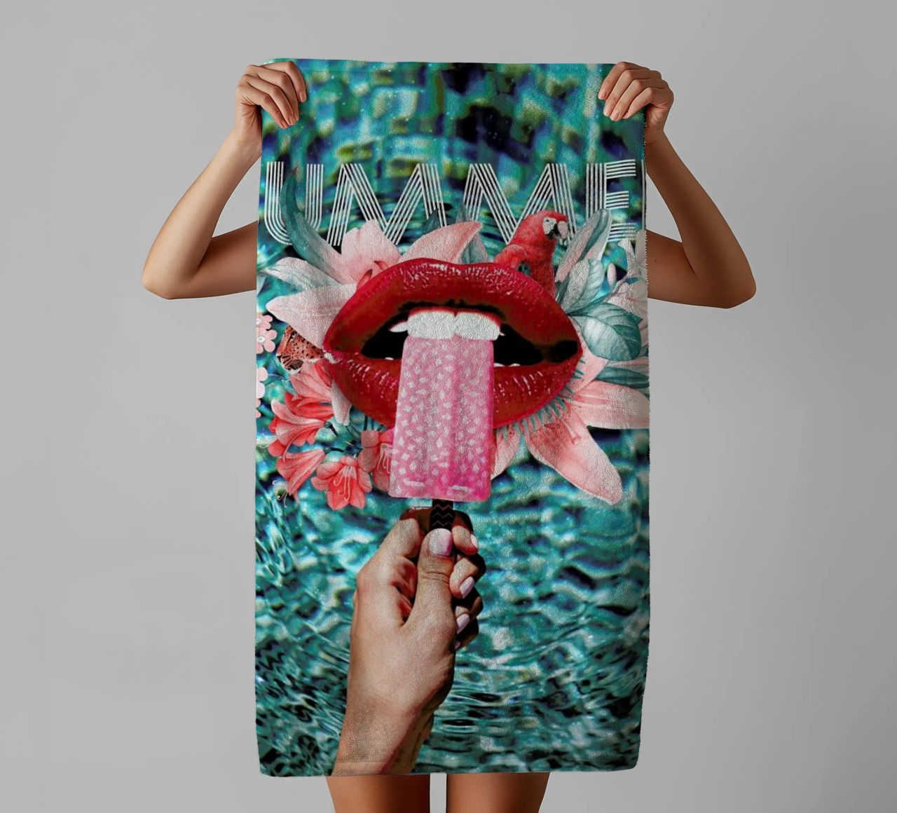 Summer Vibes asciugamano da bagno da Paste in Place