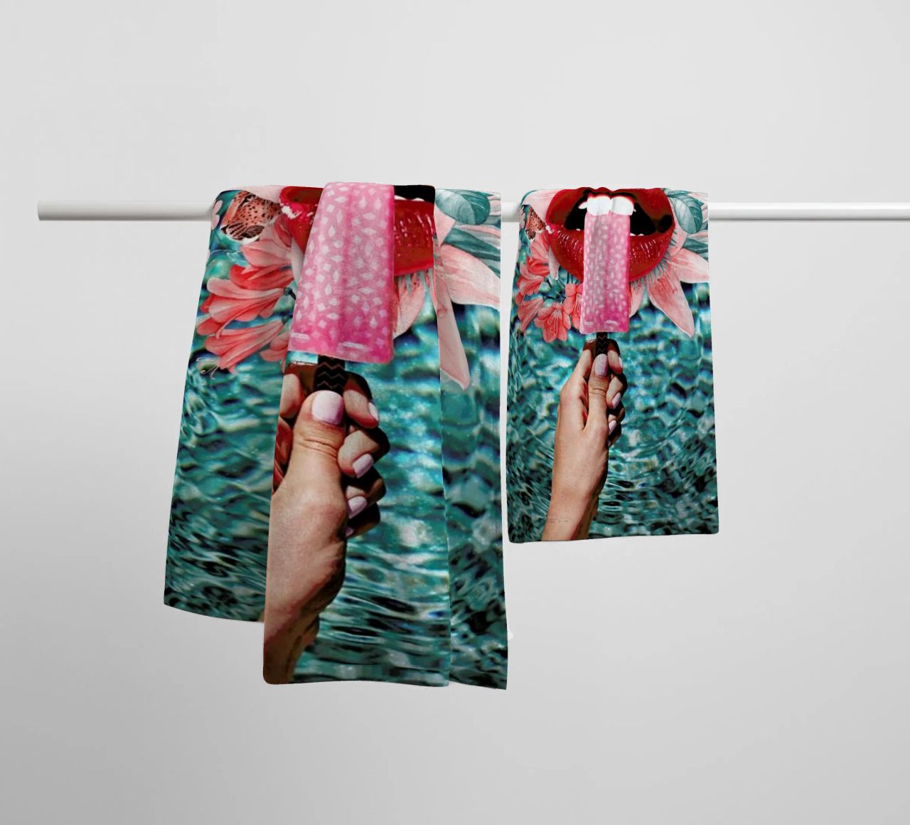 Summer Vibes asciugamano da bagno da Paste in Place